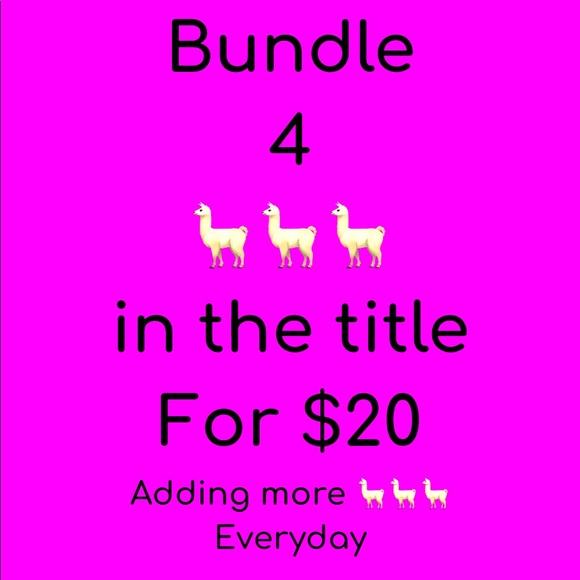 llama Tops - 🦙NEW STYLES ADDED!❤️ Bundle 3 🦙in title for $20!